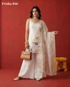 K 1170 By Naisha Roman Jacquard Plazzo Suits 